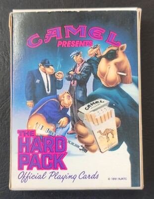 Vintage 1991 Joe Camel Cigarettes Promotional Advertising Card