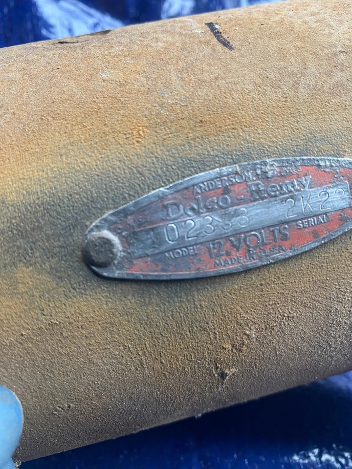 1962 1963 Delco Remy AMC Rambler Engine Generator CORE Dated 2K22 12V 62 63 Foto 3 de 4