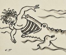 Float Crocodile | Design by Eugen Feiks, Meggendorfer Leaves