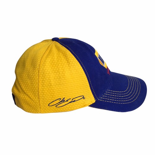 NAPA Racing NASCAR Chase Elliott 9 Trucker Cap Hat Strapback Yellow Blue - Picture 4 of 6