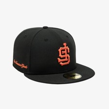 New Era 2025 MLB San Francisco Giants Upside Down Size Cap, Black