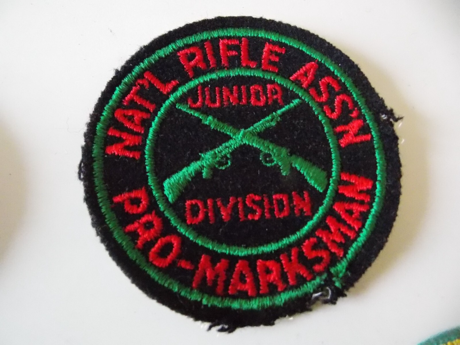 Lot of 7 National Rifle Association NRA Patches Marksman President Expert