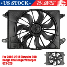 Radiator Cooling Fan Assembly For 2009-2023 Chrysler 300 Dodge Charger CH3115169
