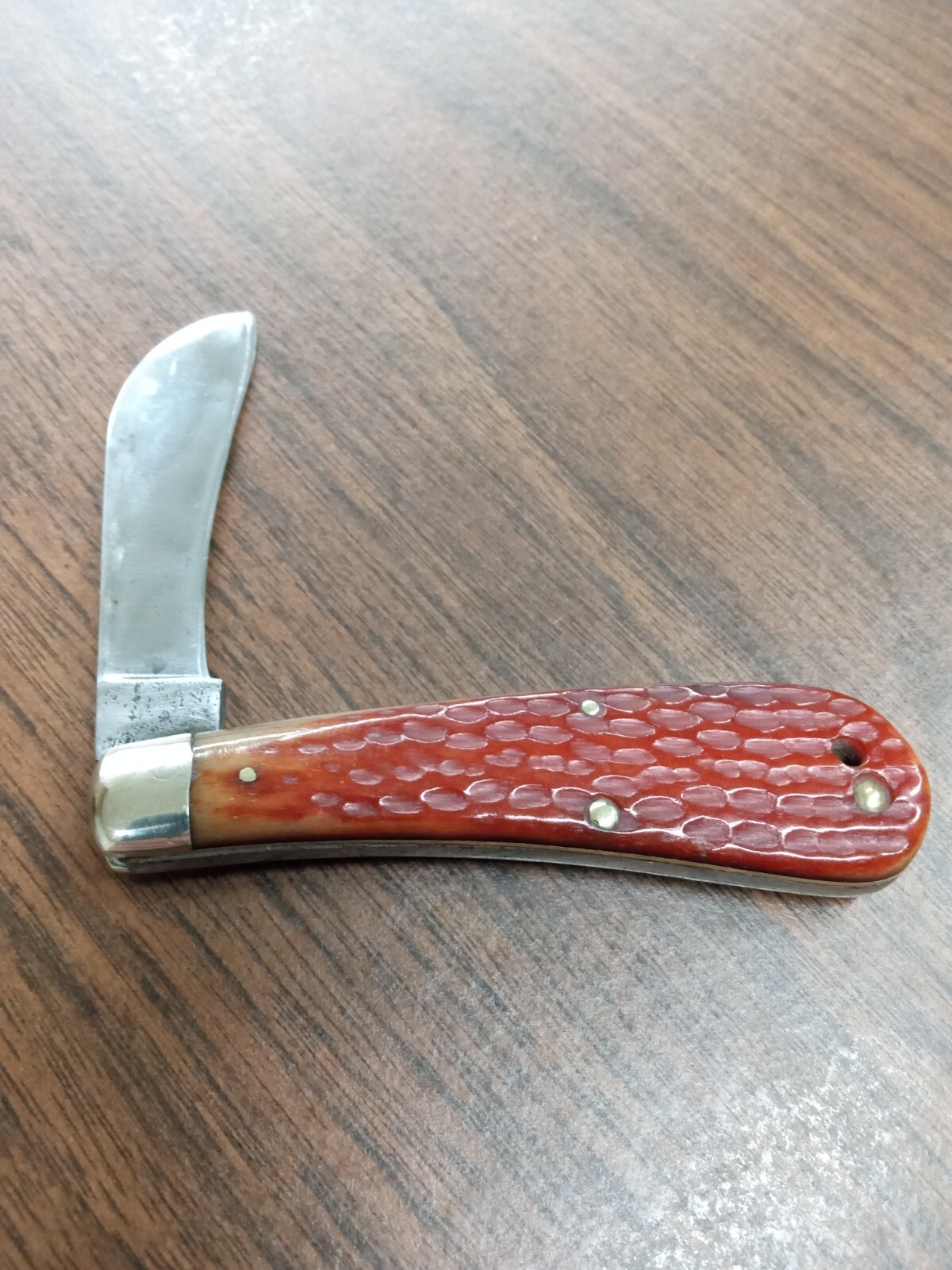 case knife hawkbill, red bone, 19401964 eBay