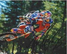 Motocross Racer Marvin Musquin Signed 8x10 Photo w/COA Proof Supercross KTM 450