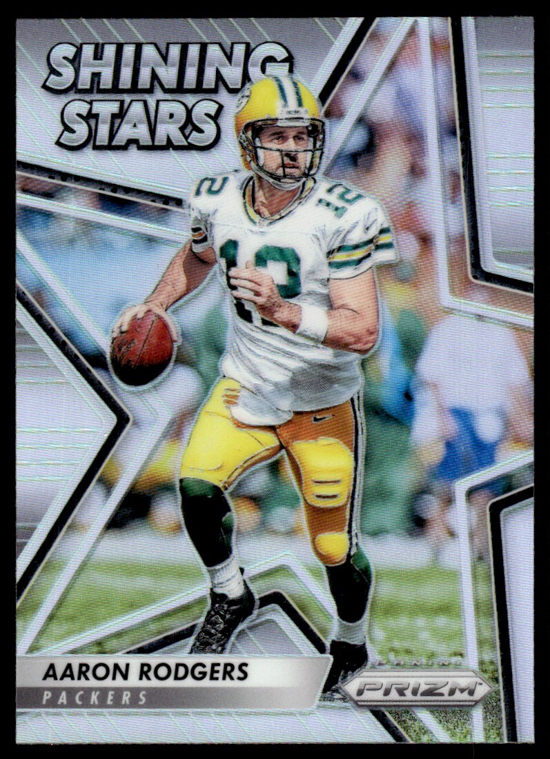2016 Panini Prizm Shining Stars Silver Aaron Rodgers #4 *Noles2148*