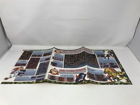 Jurassic Park - Nintendo Power Promo Fold Out Poster - Super Nintendo Snes NES 