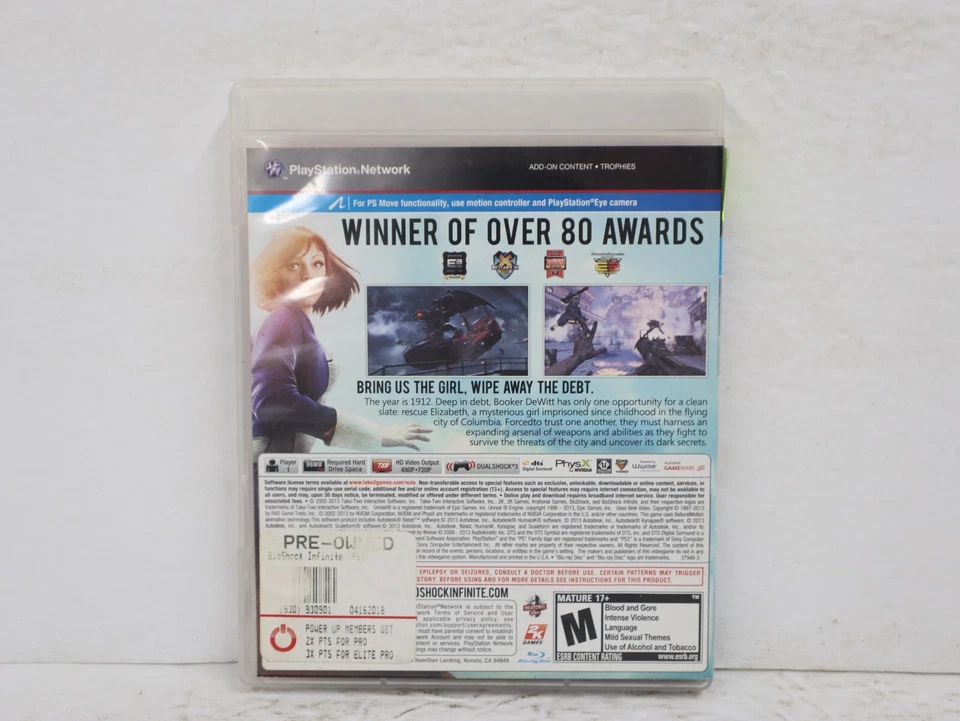 BioShock Infinite (Sony PlayStation 3, 2013) CIB - Image 2 of 3