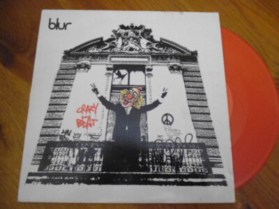 BLUR - CRAZY BEAT Red Vinyl 7'' - Nr MINT UK 2003 INDIE DAMON ALBARN