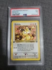 Meowth 62 1st Edition 2000 Team Rocket Pokemon Card Graded PSA 7 NM