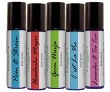 Essential Oil Roll On Gift Set - Ready-to-use set (Set of 5) - GreenHealth