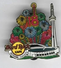 Hard Rock Closed Toronto Skydome 18th. Rogers Centre Fireworks Anniversary pin 