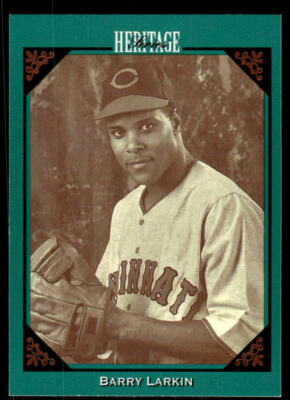 1993 Studio #7 Barry Larkin Heritage Cincinnati Reds