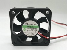 SUNON 5CM KDE2405PFVX 5010 24V 2.2W 50mm 2-wire inverter cooling fan