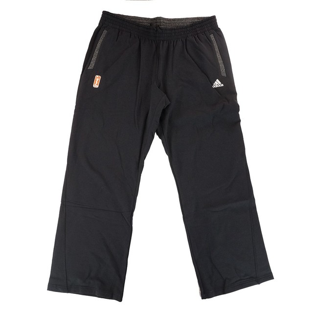 WNBA Adidas Official Authentic OnCourt Team Issued Black Warm Up Pants