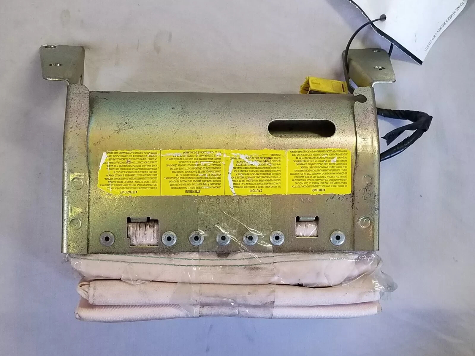 1998-2000 Lamborghini Diablo Passenger Compartment Interior Dash Inflator Module