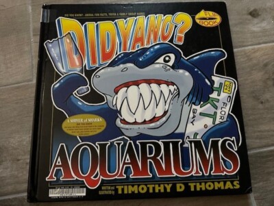 DIDYANO ? Two Sided Flip Book Aquariums & Zoos : Timothy Thomas Animal Facts TX