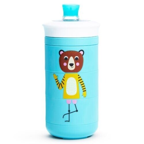 Munchkin Twisty Mix & Match Tiere bissfest Schnabeltasse, 9 Oz, blau - Bild 2 von 4