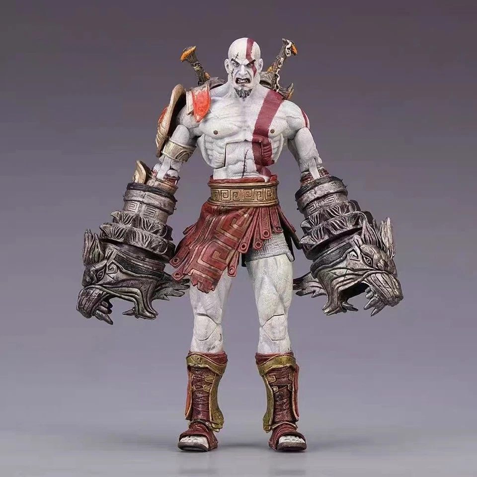 God of War 3 Ultimate Kratos Action Figure Toys Halloween Chirstmas Boy Gift Set - Image 4 of 4