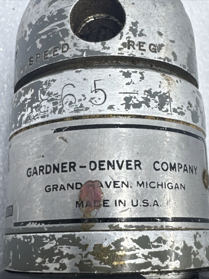 Taladro angular Keller Gardner-Denver 90 grados para herramienta neumática de aire CORDA-12 DE COLECCIÓN Foto 3 de 4