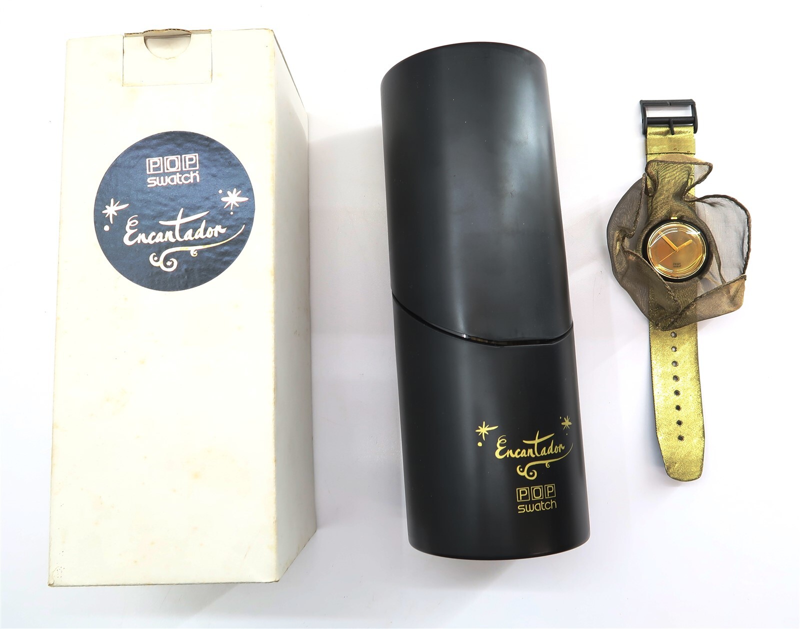 Swatch POP ENCANTADOR PWB151 1990 Specials Collection Watch Boxed Set
