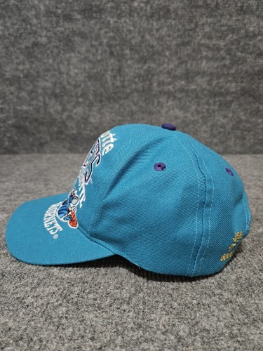 Vintage The Game NBA Charlotte Hornets Snapback Hat Cap 354 of 6000 - Picture 6 of 9