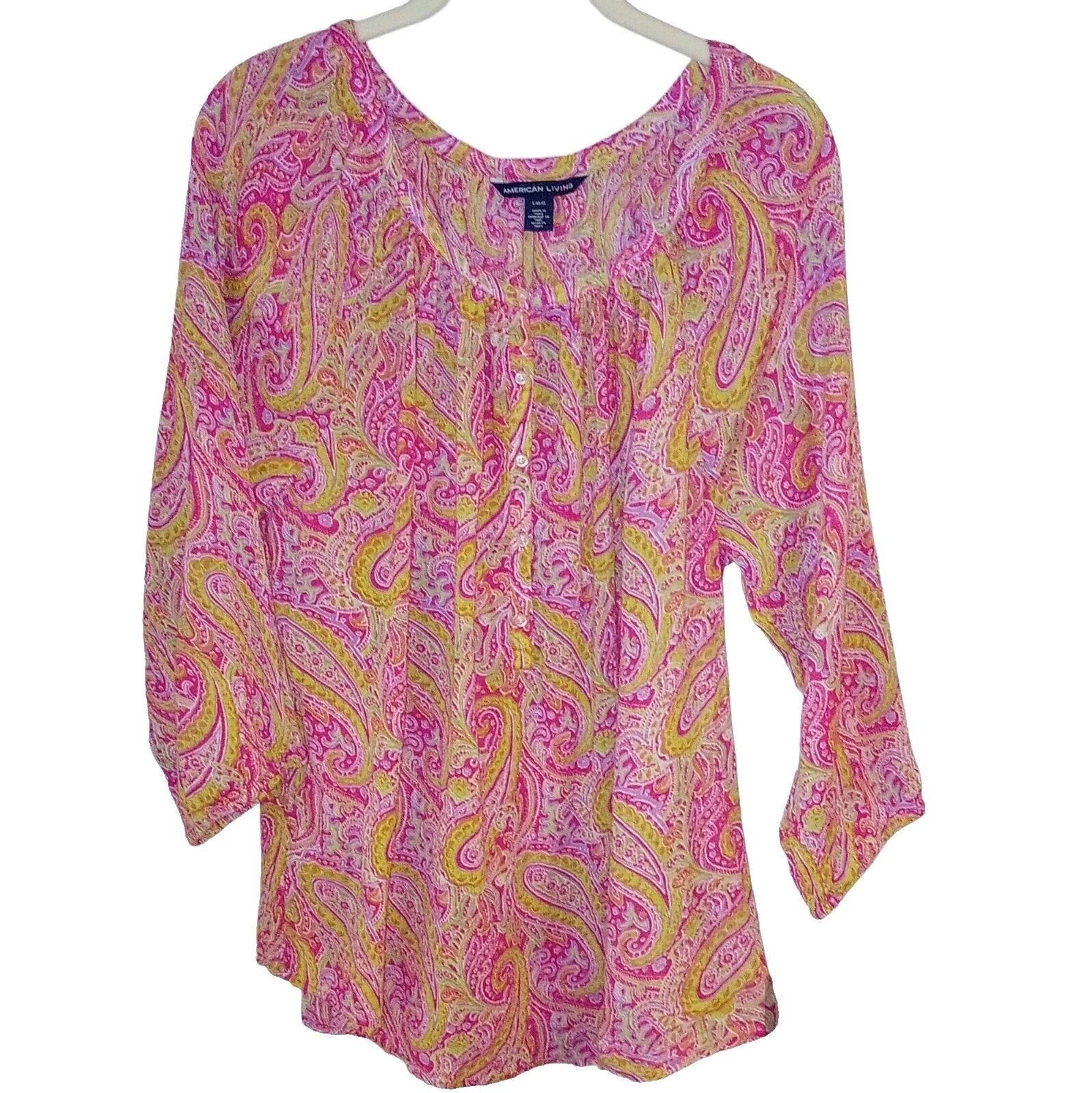 American Living Mujer Prendas para el torso Informales de Paisley para mujer