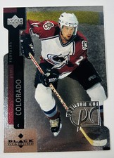 PETER FORSBERG 1997-98 UPPER DECK BLACK DIAMOND PREMIUM CUT #PC11