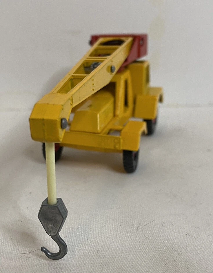 Matchbox King Size Jumbo Crane # K-14 With Box Truck Near Mint - Image 3 of 4
