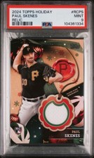 2024 Topps Holiday - Relics Paul Skenes #RC-PS (MEM, RC)