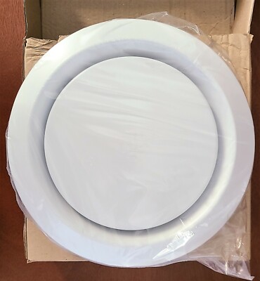 Soler Palau BOR-200 - 8'' Round Air Valve Grille with Adjustable Central Shutter
