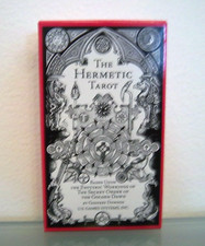 The Hermetic Tarot Deck - Black & White Art by Godfrey Dowson - Sealed / New