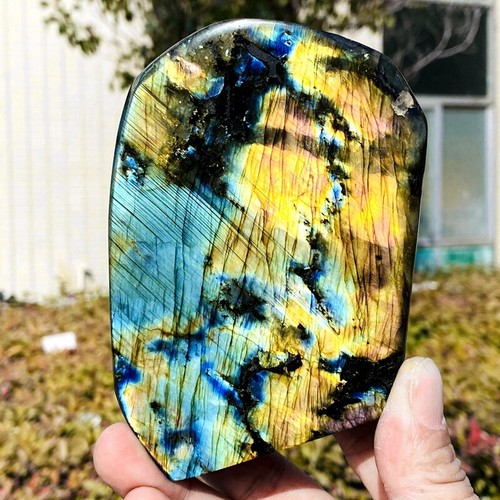 1 14lb Natural Gorgeous Labrador Flash Quartz Crystal Mineral Specimens Lb2694 Ebay