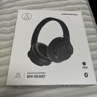 Audio-Technica ATH-SR30BT Wireless Headphones Bluetooth Black High Resolution