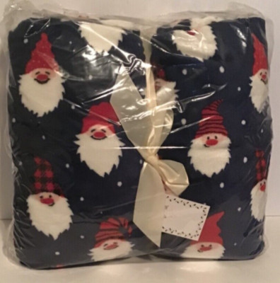 Brand NEW Christmas Gnome Santa Throw/Blanket Super Soft Oversize 60''x80''