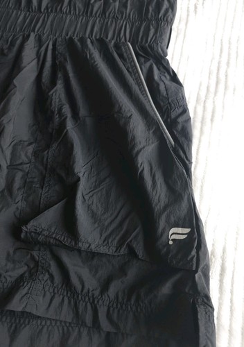 Fabletics Ultra High Waisted Piped Nylon Shorts Damen Gr. XL Schwarz Taschen Gym - Bild 7 von 10