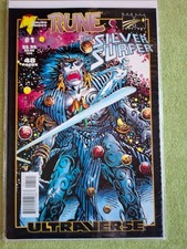 RUNE SILVER SURFER #1 - MALIBU MARVEL COMICS APRIL 1995