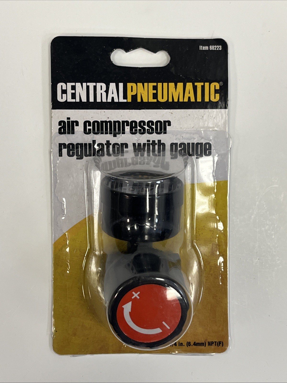Regulator Kit With Dial Gauge Central Pneumatic Tank New