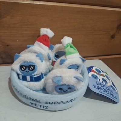 Emotional Support Pals Mini Yeti Plush Relatable 4'' Tik Tok What Do You Meme E22