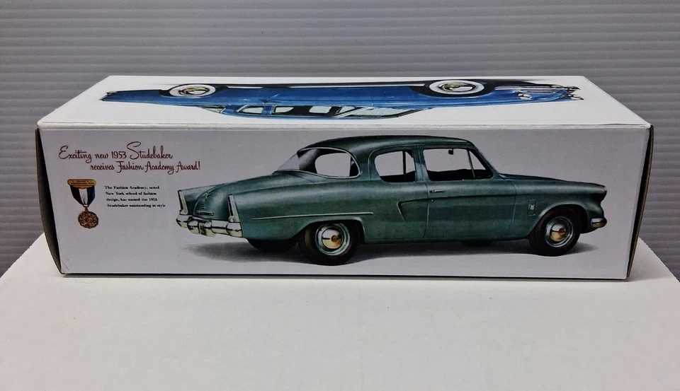 1953 Studebaker Commander Custom Made Promo Model BOX ONLY NO CAR - Image 4 of 4