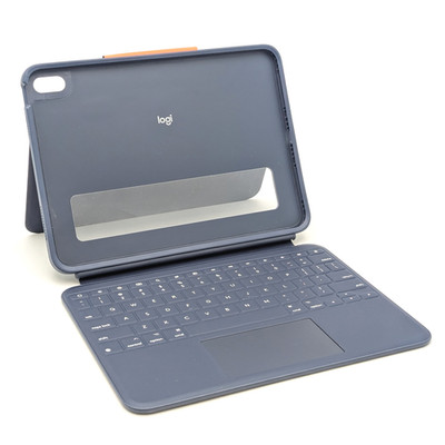 Logitech Rugged Combo 4 Touch Keyboard/Cover Case for Apple iPad 10th Gen | Blue