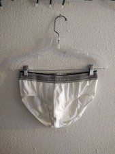 Men's Vintage Calvin Klein Briefs Men's Large White Briefs L Cotton Lycra
