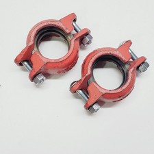  LOT OF 2 VICTAULIC RIGID PIPE COUPLING 1-1/2 48.3 009N
