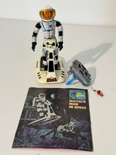 Mattel 1966 Major Matt Mason Man in Space Figure Helmet SLED Backpack