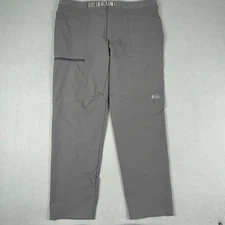 REI Co-op Pants Mens 42x34 Gray Activator V2 Soft Shell Belted Semi Fitted