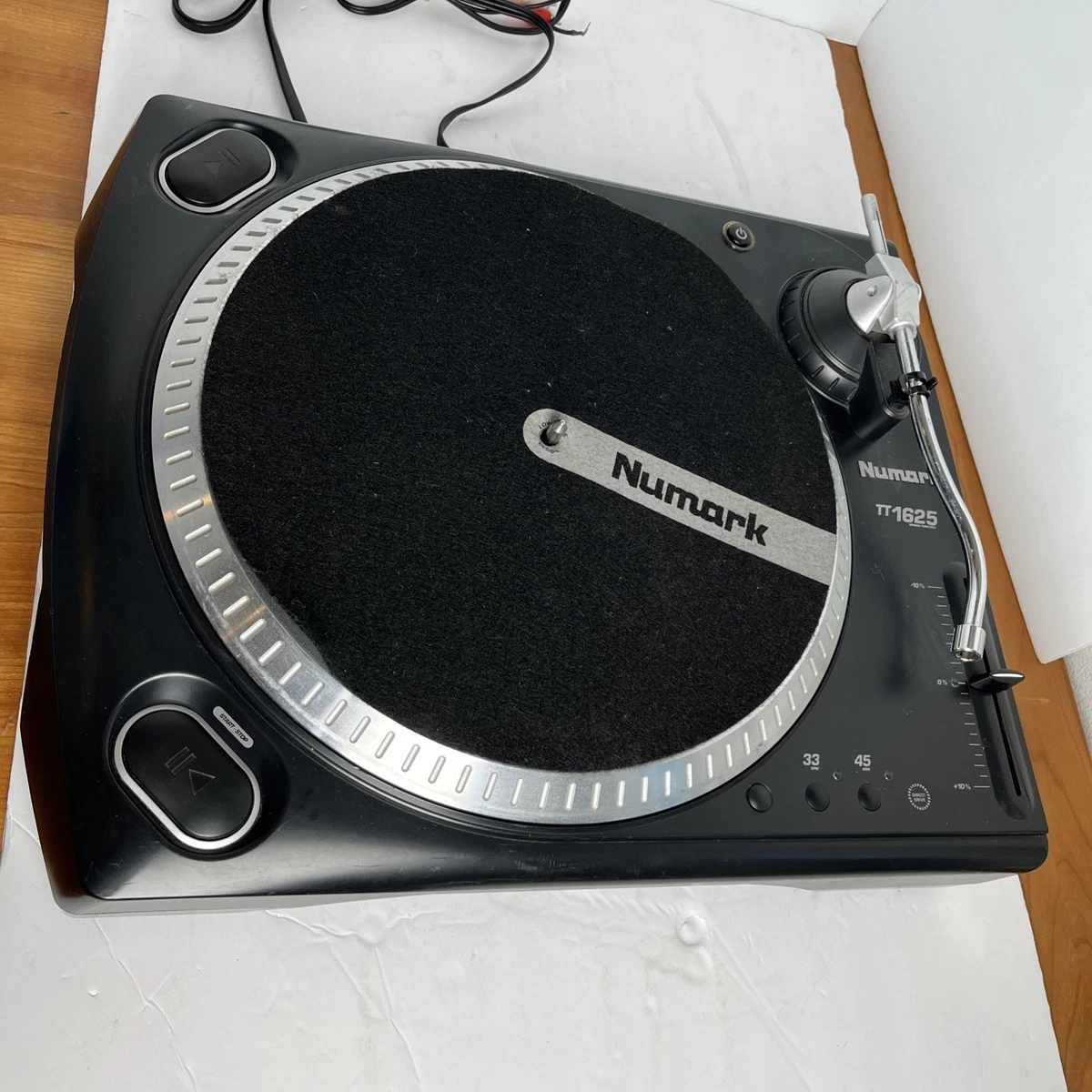 Numark Direct Drive DJ Turntables 45 RPM Speed Settings for sale