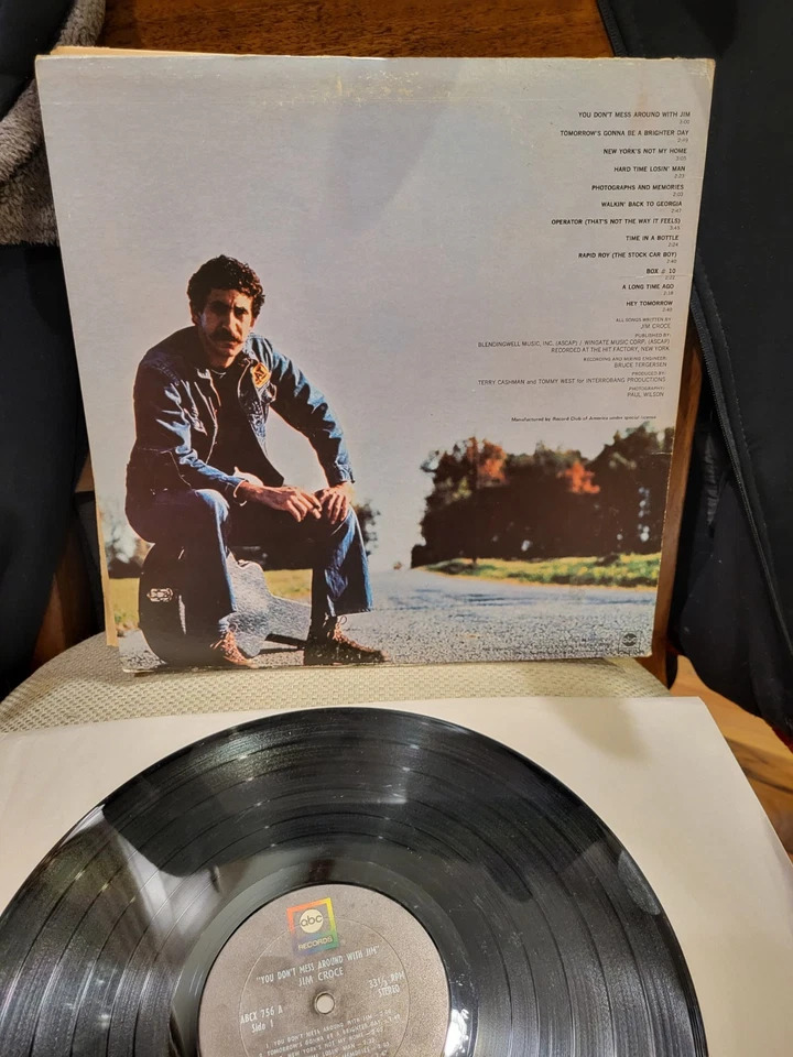 Jim Croce You Don’t Mess Around With Jim LP ABCX-756 EX Vinyl G+ Gatefold 1972 Foto 4 de 4