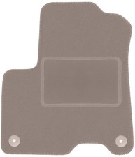 Fahrermatte Fußmatten Automatten Velours Beige für KIa eNiro / Niro EV 2016-