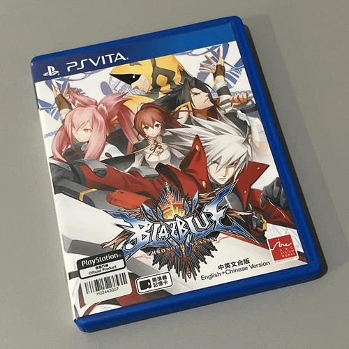 BlazBlue Chrono Phantasma PS Vita Sony PlayStation Vita CIB Asia English Version