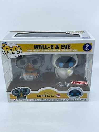 Funko POP! Disney Pixar Wall-E & Eve Target Exclusive Vinyl Figure DAMAGED BOX